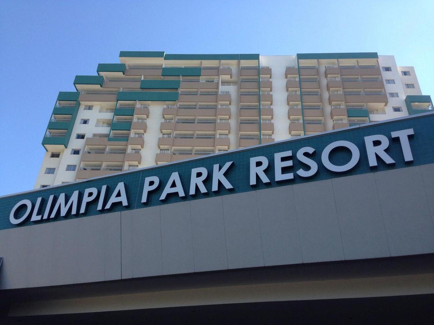 Olimpia Park Resort O Mais Divertido Resort Em Frente Ao Thermas Dos Laranjais - Pague Em Ate 12 Vezes Ngoại thất bức ảnh